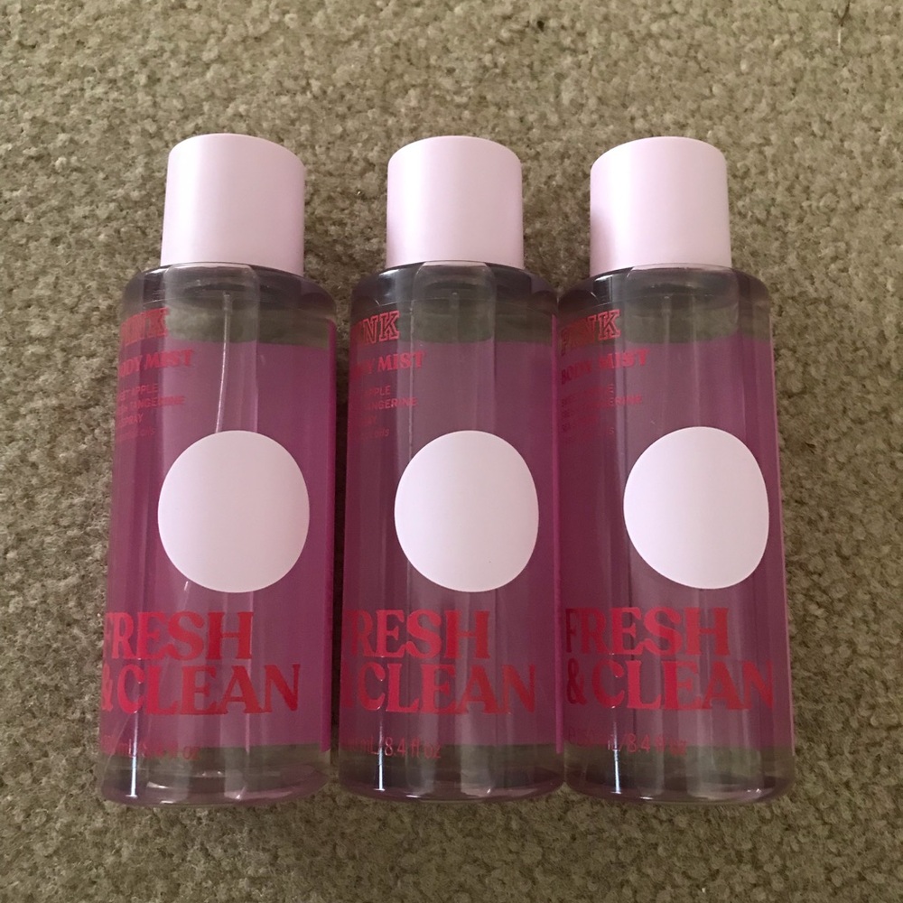 Three Fresh & Clean Mists
